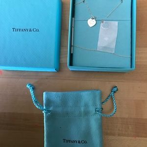 Return to Tiffany Double Heart Tag Pendant